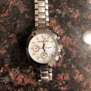 Silver Michael Kors Watch